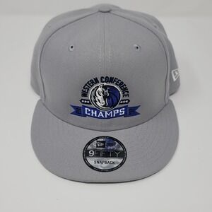 New Era 9FIFTY Snapback Hat Dallas Mavericks‎ NBA Western Conference Champs Cap